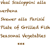    Veal Scaloppini