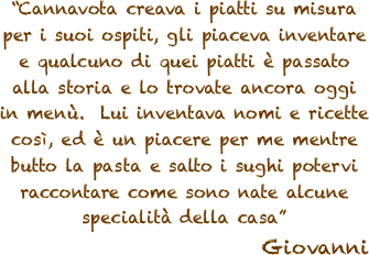 “Cannavota creava i piatti su